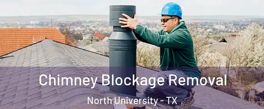 Chimney Blockage Removal North University - TX