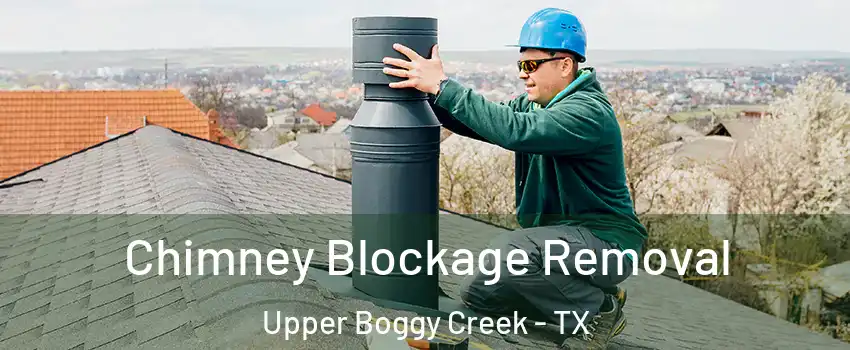 Chimney Blockage Removal Upper Boggy Creek - TX