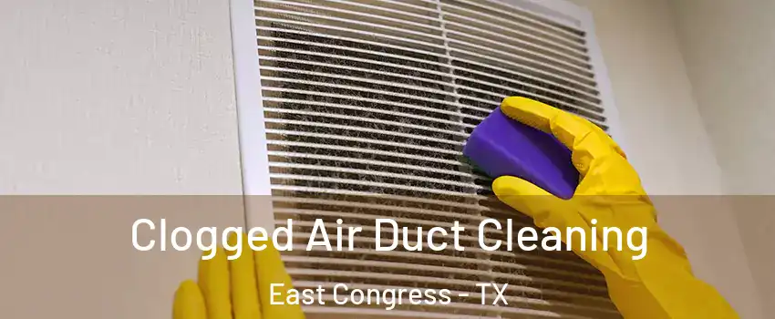 Clogged Air Duct Cleaning East Congress - TX