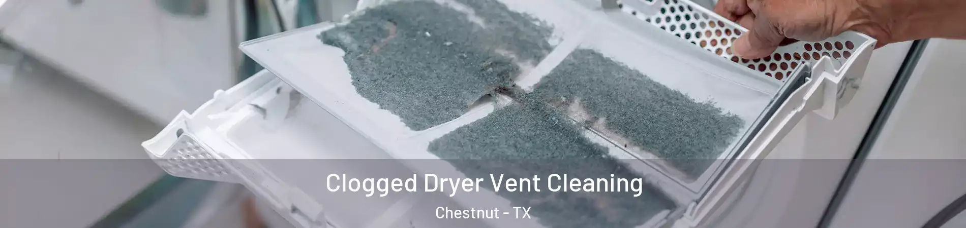 Clogged Dryer Vent Cleaning Chestnut - TX