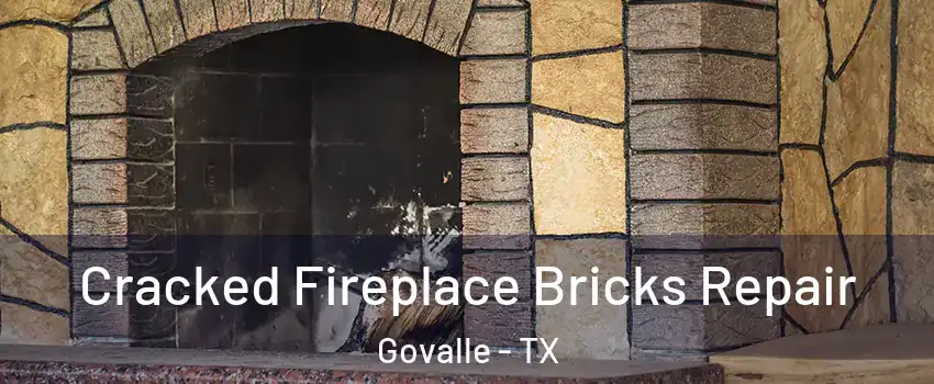 Cracked Fireplace Bricks Repair Govalle - TX