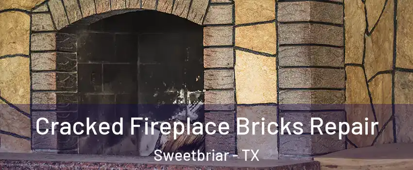 Cracked Fireplace Bricks Repair Sweetbriar - TX