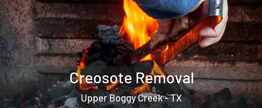 Creosote Removal Upper Boggy Creek - TX