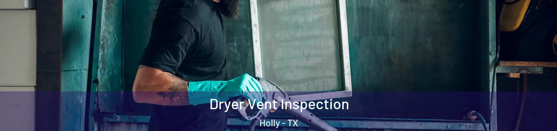 Dryer Vent Inspection Holly - TX