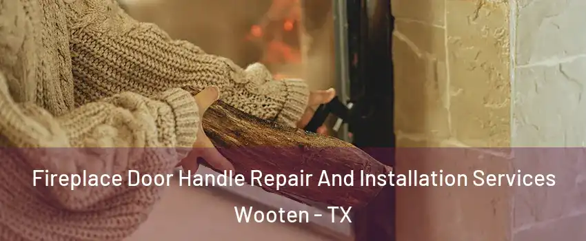 Fireplace Door Handle Repair And Installation Services Wooten - TX