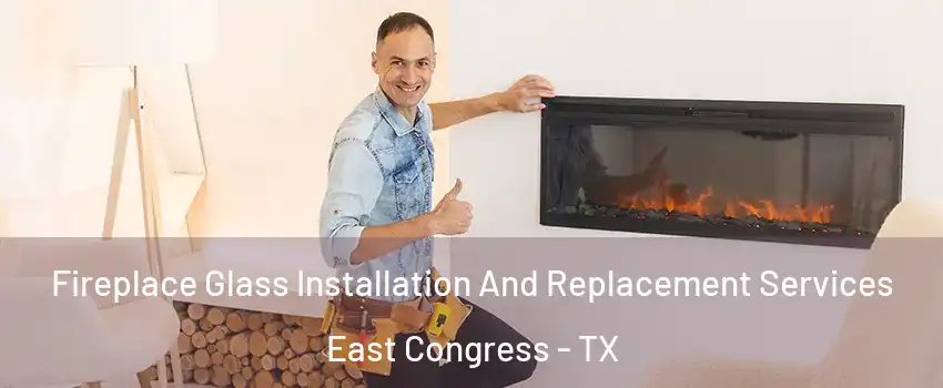 Fireplace Glass Installation And Replacement Services East Congress - TX