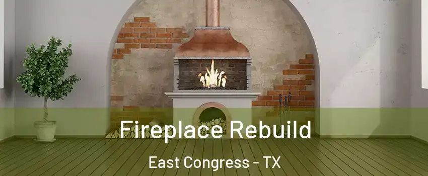 Fireplace Rebuild East Congress - TX