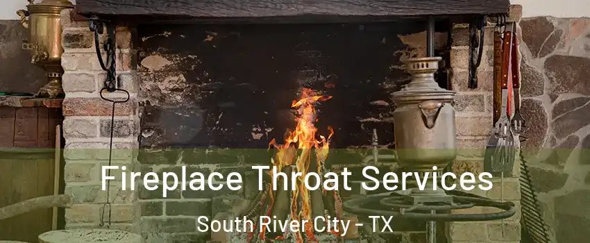 Fireplace Throat Services South River City - TX