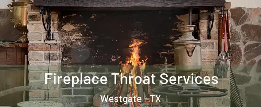 Fireplace Throat Services Westgate - TX