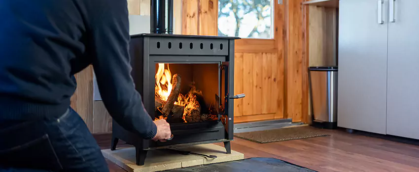 Open Hearth Wood Fireplace Installation in West University, TX