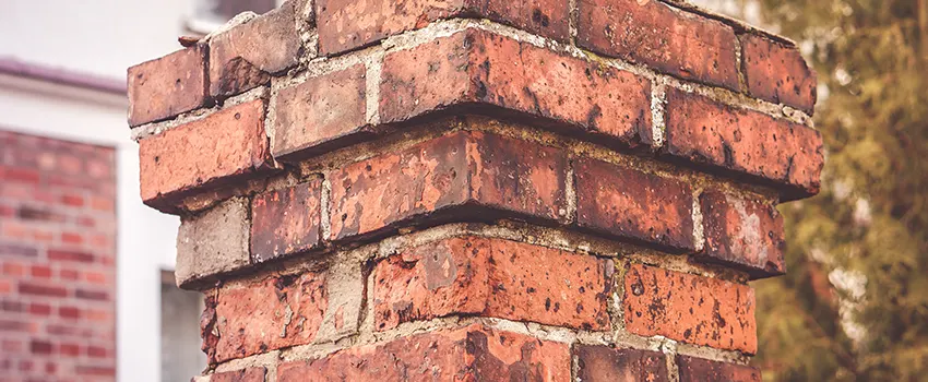 Cracked Chimney Bricks Repair Cost in Old Enfield, Texas